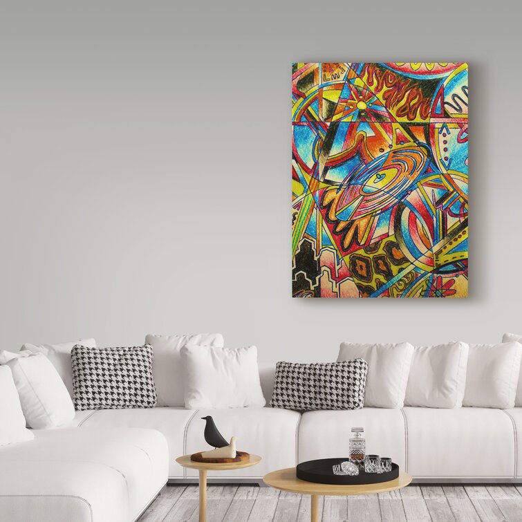 Trademark Art Music On Canvas by Abstract Graffiti Print | Wayfair